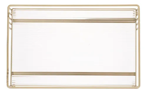 Set De 2 Bandejas Para Baño Y Maquillaje En Encimera