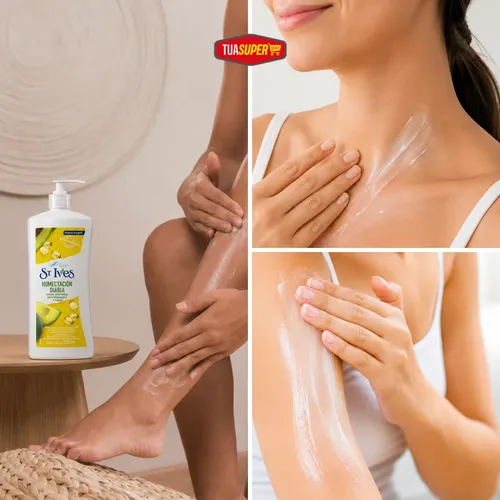 Crema Corporal St. Ives Humectación Diaria 350ml Dosificador
