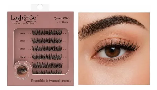 Lash&go Pestañas Postizas Pre-adhesivas 1112mm Queen
