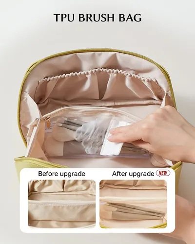 Bolsa De Cosméticos Eachy Travel, Bolsa De Maquillaje De Gra
