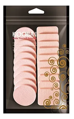 Esponjas De Maquillaje Kooba Sin Látex, 20 Piezas
