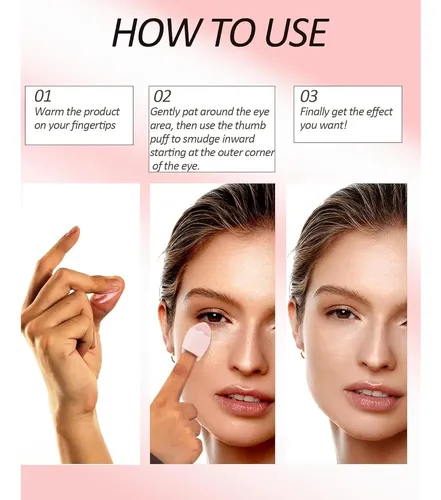 Corrector Iluminador De Ojos Waterproof, 10g, Rosa