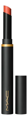 Labial Mac Powder Kiss Velvet Blur Slim Stick Color Marrakesh Mere
