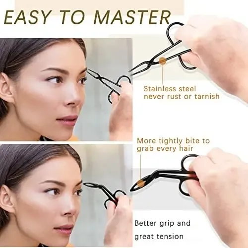 Pinzas Con Forma De Tijera Para Cejas