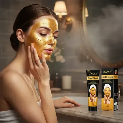 Dexe Mascarilla Facial Oro Gold Para Piel Puntos Negros