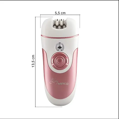 Depiladora Electrica Winco Precisa Corte De Raiz Ergonomica