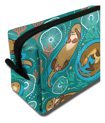 Bolsa De Maquillaje Yishow Familia De Nutrias Organizador Co