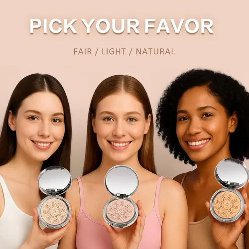 Ucanbe Polvo Compacto 2 En 1 Matte Light