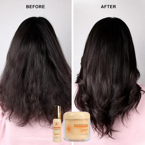 ..aomimegel Hair Mask Argan Oil Set Deep Repair Conditioning