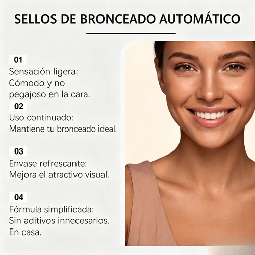 Aceite De Sérum Bronceador Facial