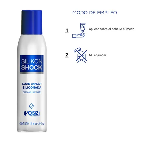 Iyosei Silikon Shock Leche Capilar Siliconada X 130ml