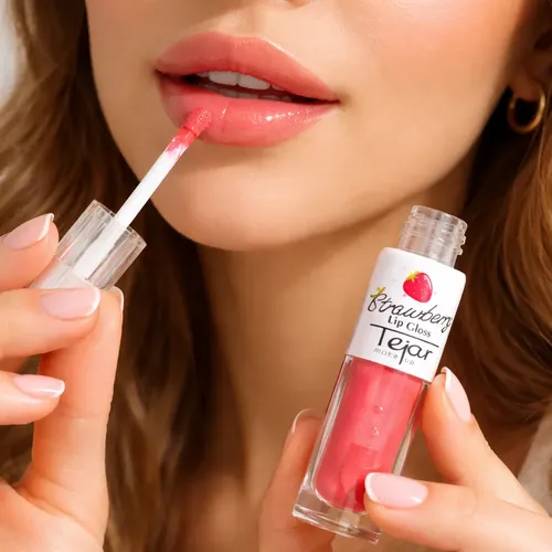 Gloss Brillo Labial Hidratante Tejar Honey Milk Frutilla