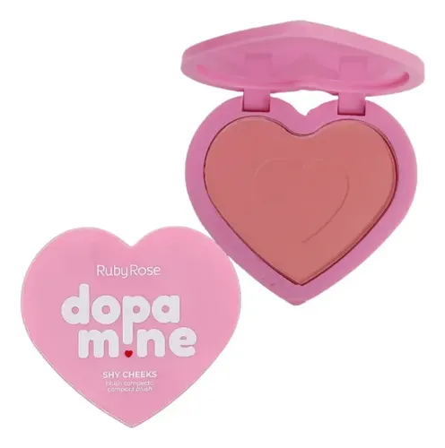 Rubor Compacto Dopamine Shy Cheeks Ruby Rose 6gr