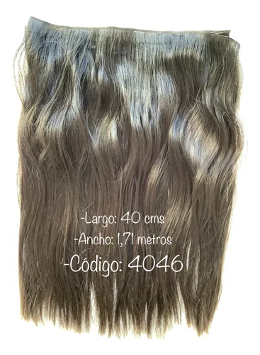 1 Metro Pelo Cortina Cabello Natural 40 Cms Premiun