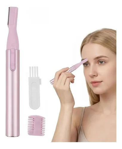 Depiladora Facial Cejas Mujer Recargable Piel Sensible