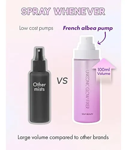 Self Beauty Spray Fijador De Maquillaje Brillante