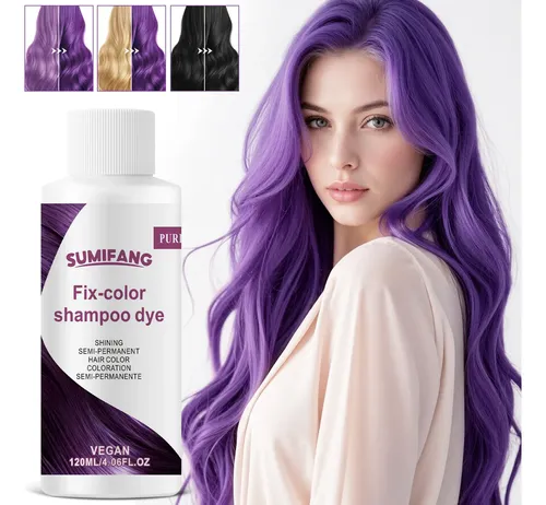 Shampoo Colorante Semipermanente Vegano Sumifang 120ml