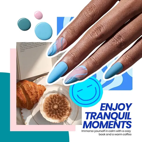 Kit Esmalte Gel 35 Colores Uv Base Top Coat Manicura
