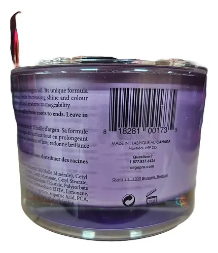 Mascarilla Capilar Oligo Professionnel Blacklight Intensive