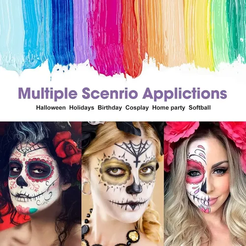Kit De Paleta De Maquillaje For Rostro Y Cuerpo De 26 Color