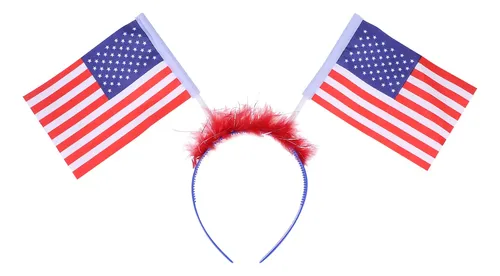 Cinta Para El Cabello Con Bandera Multicolor Para Uso Diario