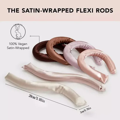 Set De 6 Modeladores De Cabello Sin Calor Cubiertos