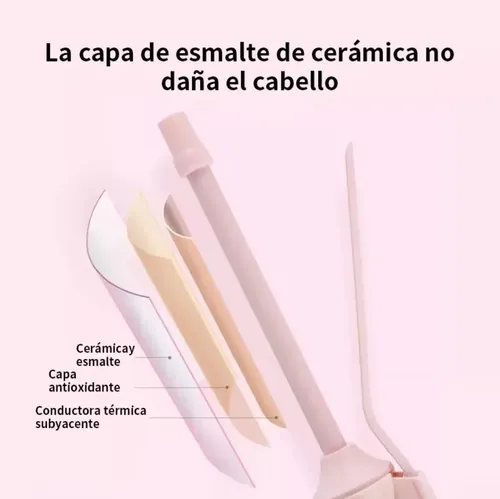 Cortes Tenaza Ceramic Rizadora Profesional De 9 Mm, Mini Riz