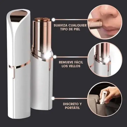 * Depilador Portatil For Cejas Afeitador Vello Facial Color