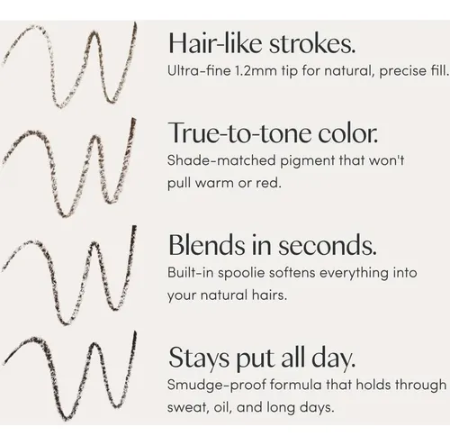 Lápiz De Cejas Ravie Beauty Easy Everyday Dark Brown