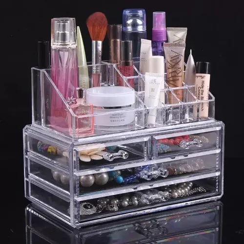 Organizador Acrílico De Maquillajes Y Cosmeticos Con Cajones