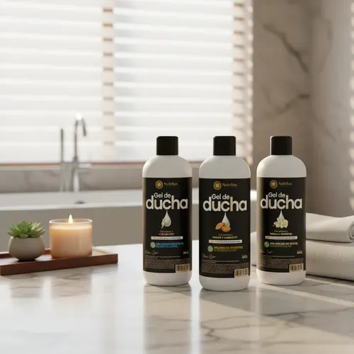 Gel De Ducha X 3 Litros Combinables Uso Corporal Nutrilux