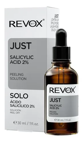 Revox® B77 Suero Facial · Ácido Salicílico 2% Imperfecciones Tipo De Piel Todo Tipo De Piel