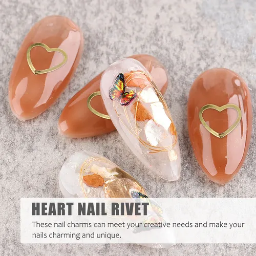 Pegatinas De Metal Para Decoración De Uñas, Manicura, 500 Un