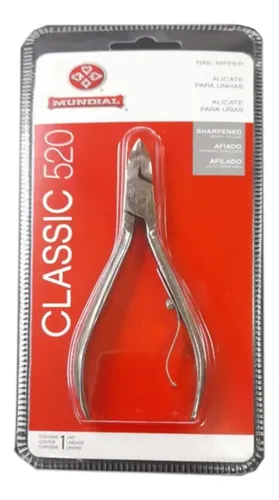 Alicate Corta Uñas Para Manos Mundial 520-c Manicura