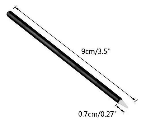 50 Pinceles Descartables Para Delineador De Ojos