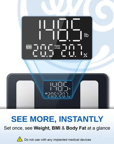 Ge Balanza Cs20i Digital Bluetooth 400 Libras Black Salud Negro