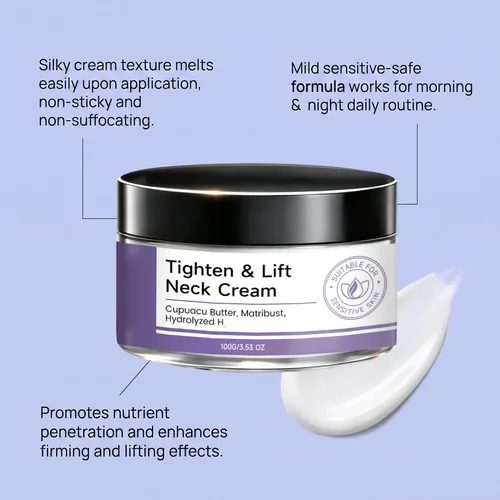Crema Hidratante Reafirmante Para El Cuello