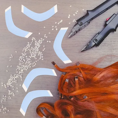 36 Hojas De Cintas Prácticas Para Extensiones De Cabello