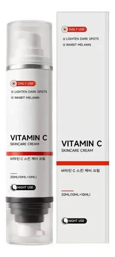 Crema Vitamina C Aclarante Manchas Cuidado Facial Día .. Wm