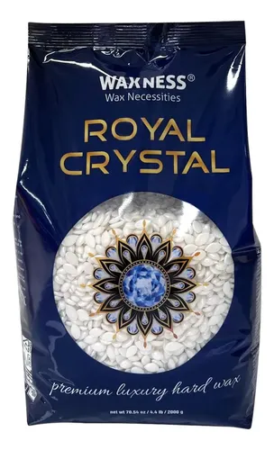 Ceras Dura En Gránulos Royal Crystal De Waxness 4,4 Lb (2