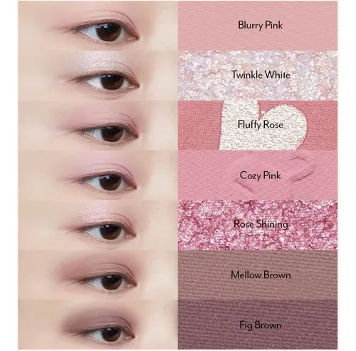 Paleta De Ojos Meme Wonder Soft Layer 02 My Bunny 7 Sombras