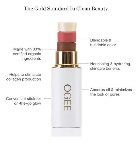 Ogee Sculpted Face Stick (opal – Starlight White) Certifi…
