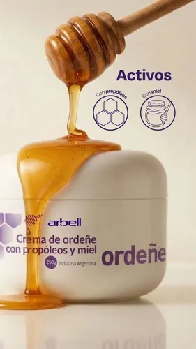 Crema De Ordeñe Arbell Con Propóleos Y Miel X 15 250g