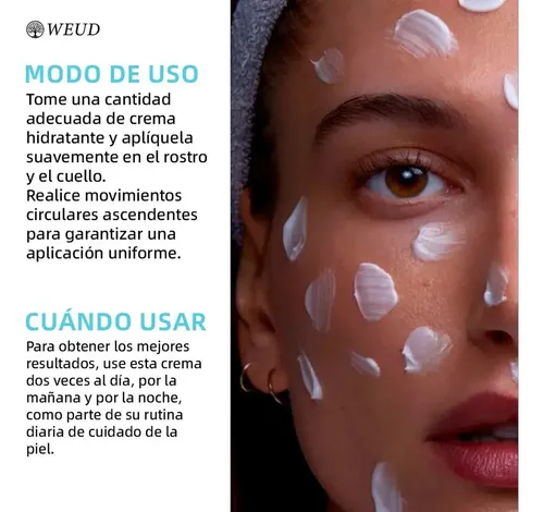 Weud Coreana Crema Hidratante Definitiva Cuidado Facial