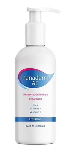 Panaderm Ae Reparación Humectación Intensa Emulsión X 250 Ml