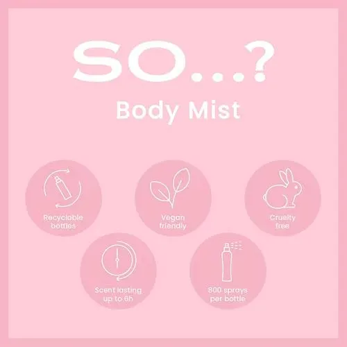 Body Mist Paris Romance So? Perfume Para Mujer Floral Frutal