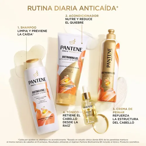 Tónico Capilar Anticaída+ Pantene Biotinamina B3 52 Ml