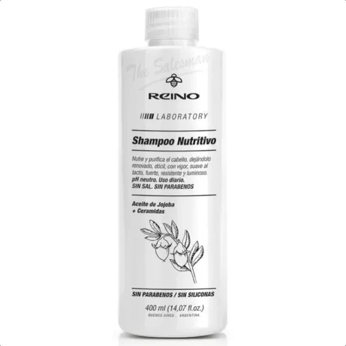 Shampoo Nutritivo Laboratory X 400ml, Fórmula Profesional