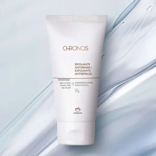 Natura Chronos Exfoliante Antiseñales 18+ – Día/Noche – Unidad – 50 ml