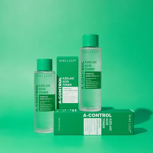 Nine Less Tónico Exfoliante A-control Ácido Azelaico 150 Ml Momento De Aplicación Día/noche Tipo De Piel Todo Tipo De Piel